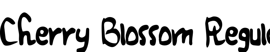 Cherry Blossom Regular Font Download Free